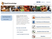 Tablet Screenshot of liquidknowledgellc.com